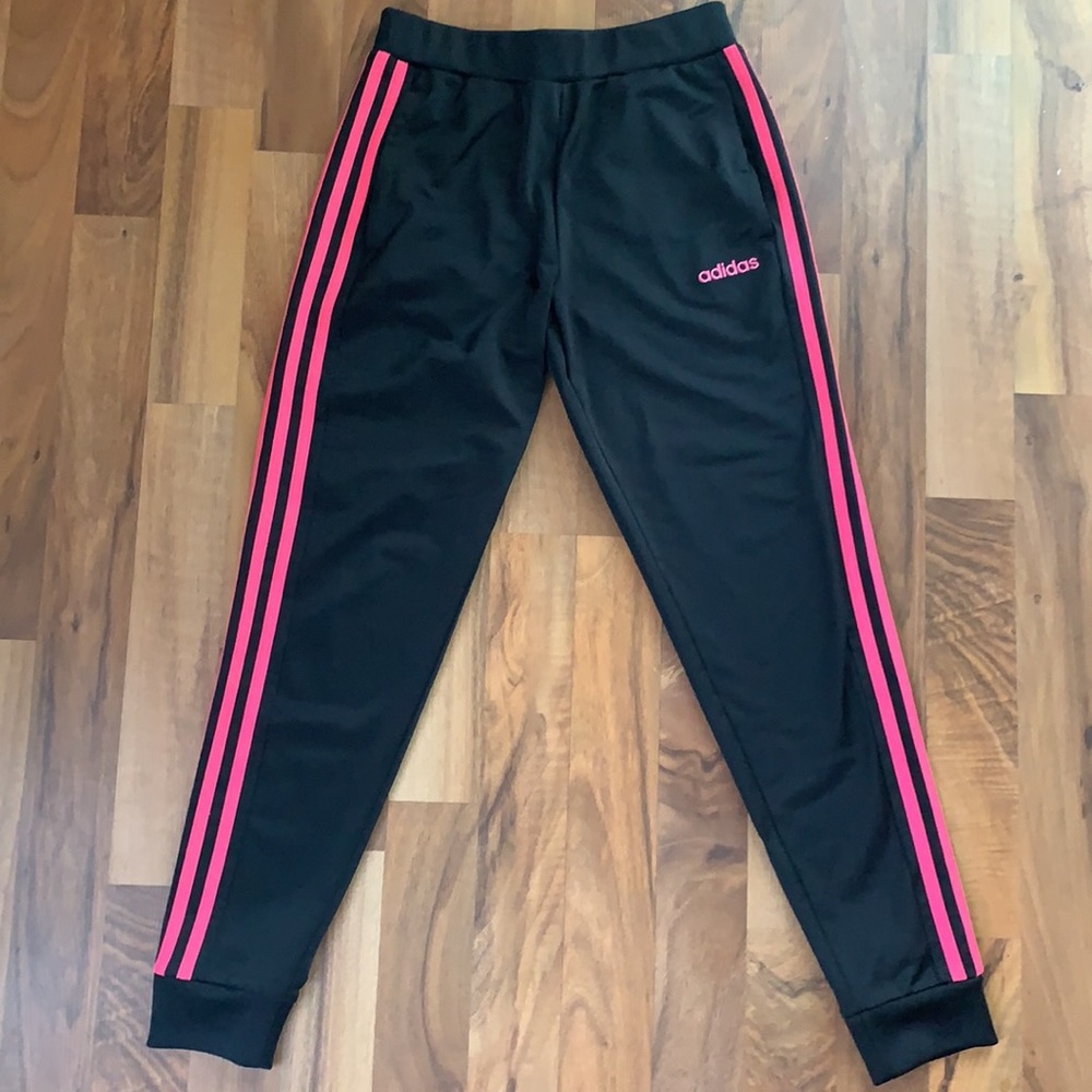 New Pink & Black Adidas Joggers!
